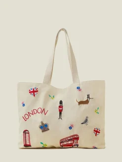 Best Accessorize London - Sac à main brodé