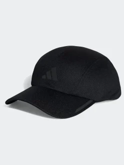 adidas Casquette à quatre panneaux en maille AEROREADY pour adultes pratiquant la course à pied|Homme Chapeaux, Foulards Et Gants