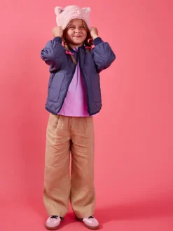 Angels By Accessorize Chapeaux Chullo d’hiver en fausse fourrure pour filles| Vêtements Pour L'École|Chapeaux Et Gants Anti-Grattage