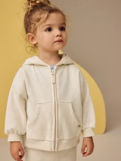 Discount Next - Sweat à capuche zippé (3mths-7yrs) Avoine