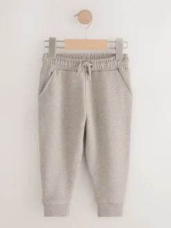 Best Next - Jogging en jersey doux au toucher (3 mois à 7 ans) Avoine chiné