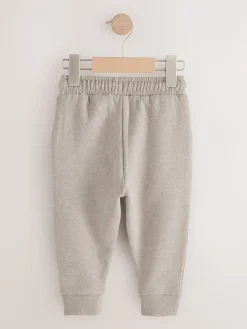 Best Next - Jogging en jersey doux au toucher (3 mois à 7 ans) Avoine chiné