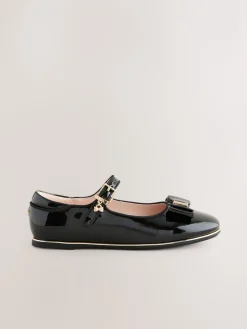Baker by Ted Baker Chaussures Mary Jane noires vernies Mary Jane pour la rentrée scolaire avec nœud| Vêtements Pour L'École