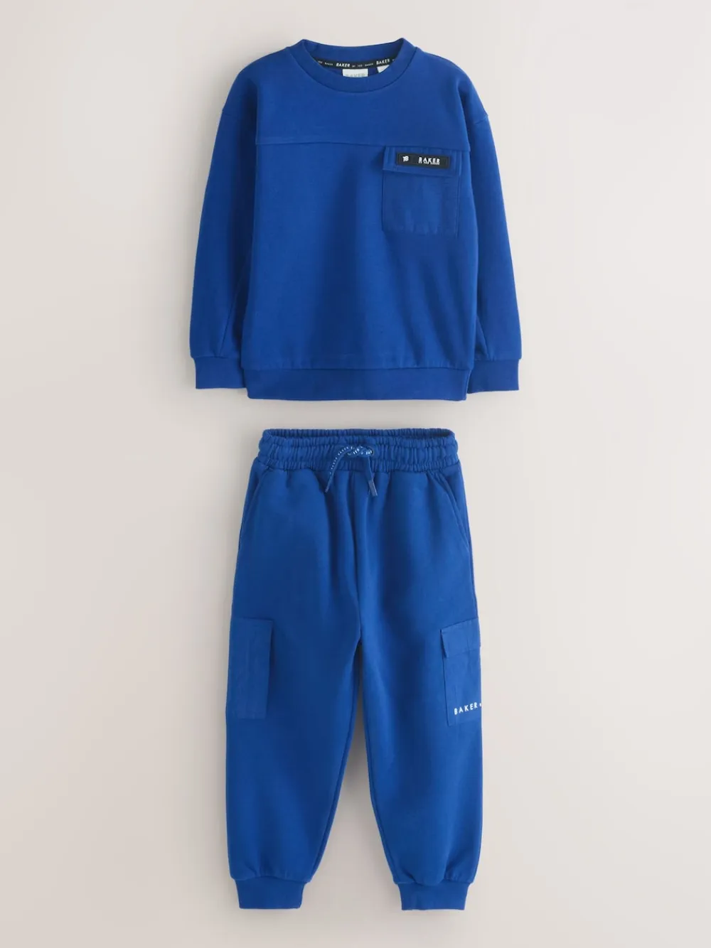 Baker by Ted Baker Ensemble Sweat-shirt et Joggings oversize bleu cobalt| Ensembles Et Tenues|Joggings
