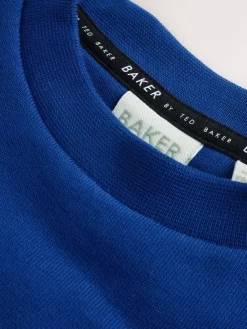 Baker by Ted Baker Ensemble Sweat-shirt et Joggings oversize bleu cobalt| Ensembles Et Tenues|Joggings