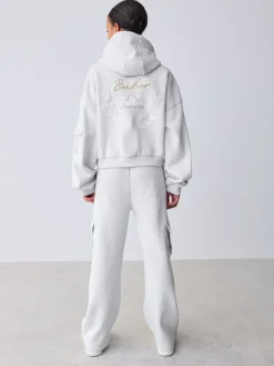 Baker by Ted Baker Ensemble 2 Pieces gris chiné Graphique Sweat-shirt à capuche & Joggings Cargos| Ensembles Et Tenues|Sweats Et Sweats À Capuche