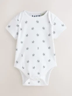Baker by Ted Baker Lot de 3 bodys bleus à manches courtes| Bodies Et Débardeurs|Bodies Et Débardeurs