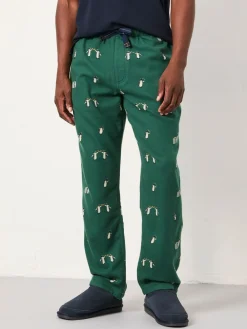 Clearance Fat Face Bas de Pyjamas FatFace Imprimé Penguin