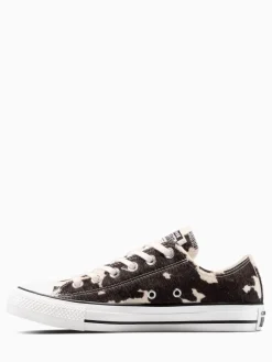 Clearance Converse Baskets basses en daim Pony imprimé vache