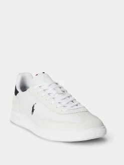 Online Polo Ralph Lauren Baskets Bedford en daim en cuir mélangé