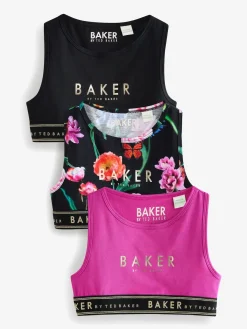 Baker by Ted Baker Berry/Noir - Crop Tops 3| Tous Les Sous-Vêtements