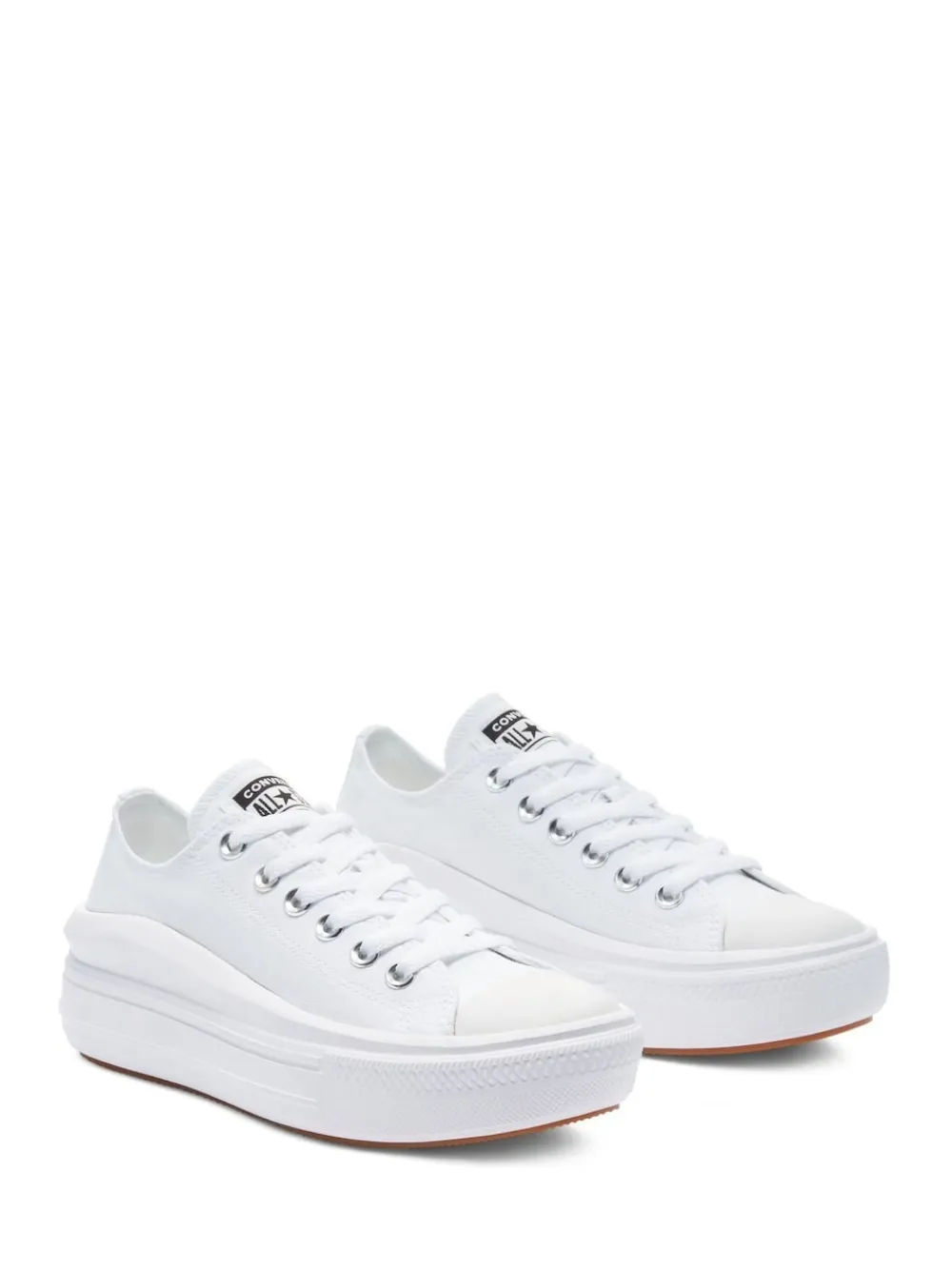 Converse Blanc - Baskets à plateforme All Star Move Chuck Ox|Femme Baskets