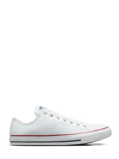 Online Converse Blanc - Baskets Chuck Ox en cuir blanches