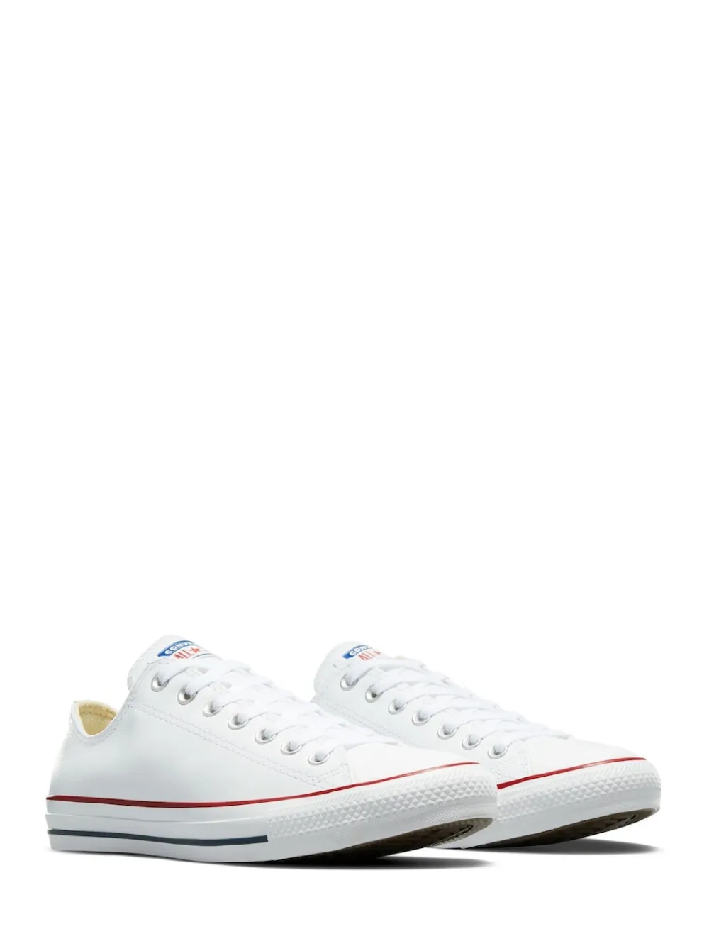 Online Converse Blanc - Baskets Chuck Ox en cuir blanches