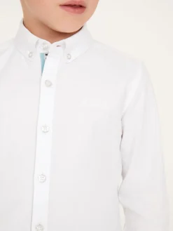 Baker by Ted Baker Blanc - Chemise Oxford| Chemises