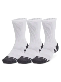 Under Armour Blanc - Col rond - Lot de 3 chaussettes Performance Tech|Homme Chaussettes|Chaussettes