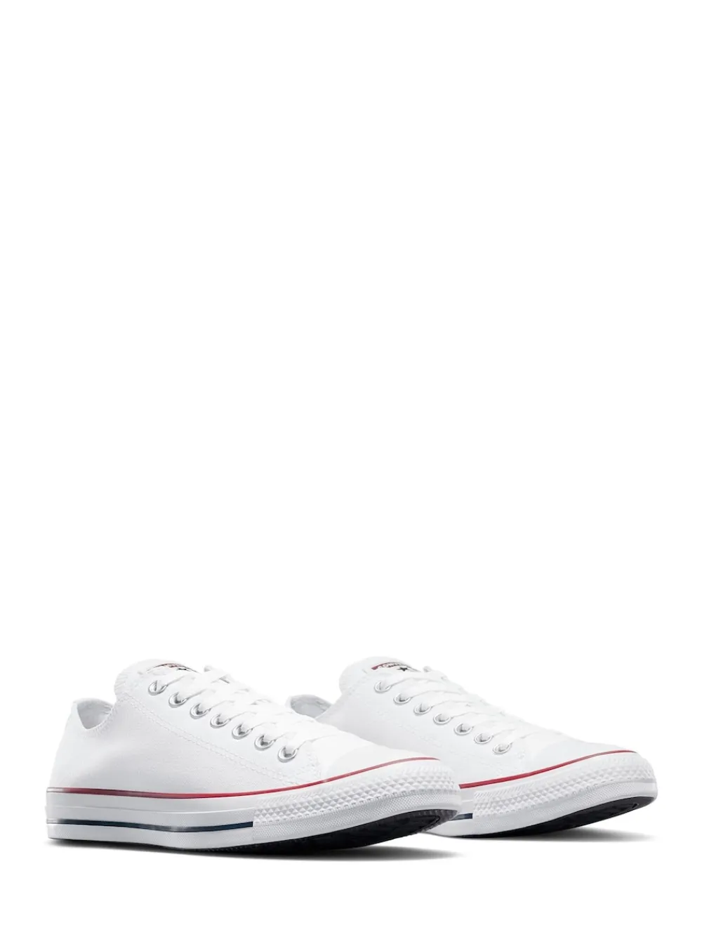 Sale Converse Blanc - Chuck Taylor All Star Ox Trainers
