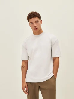Hot Next - Coupe ample - T-shirt épais Blanc