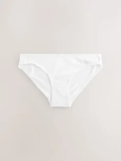 Next - Culotte en coton riche 5 Pack Blanc