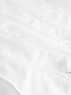 Next - Culotte en coton riche 5 Pack Blanc