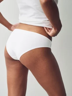Next - Culotte en coton riche 5 Pack Blanc