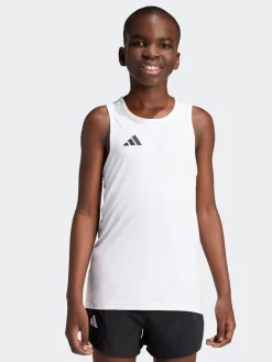 Sale adidas Blanc - Débardeur Team pour enfant