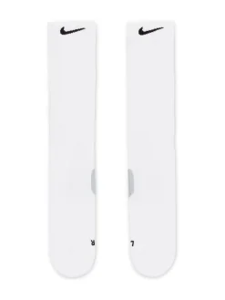 Sale Nike Blanc - Lot de 1 chaussettes Dri-FIT Fast Performance Col rond