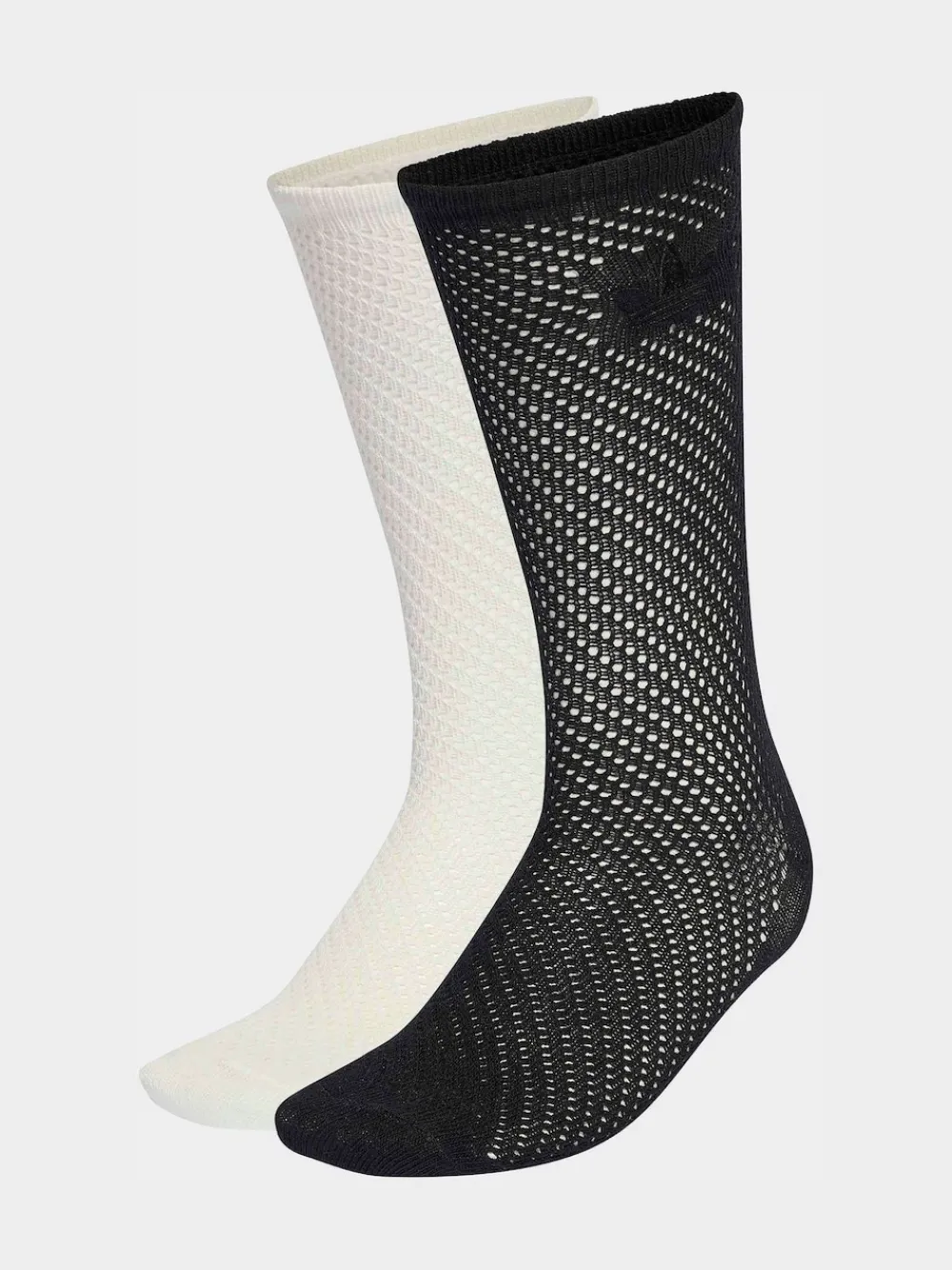 Clearance adidas originals Blanc - Lot de 2 paires de Chaussettes Adidas Original Col rond au crochet