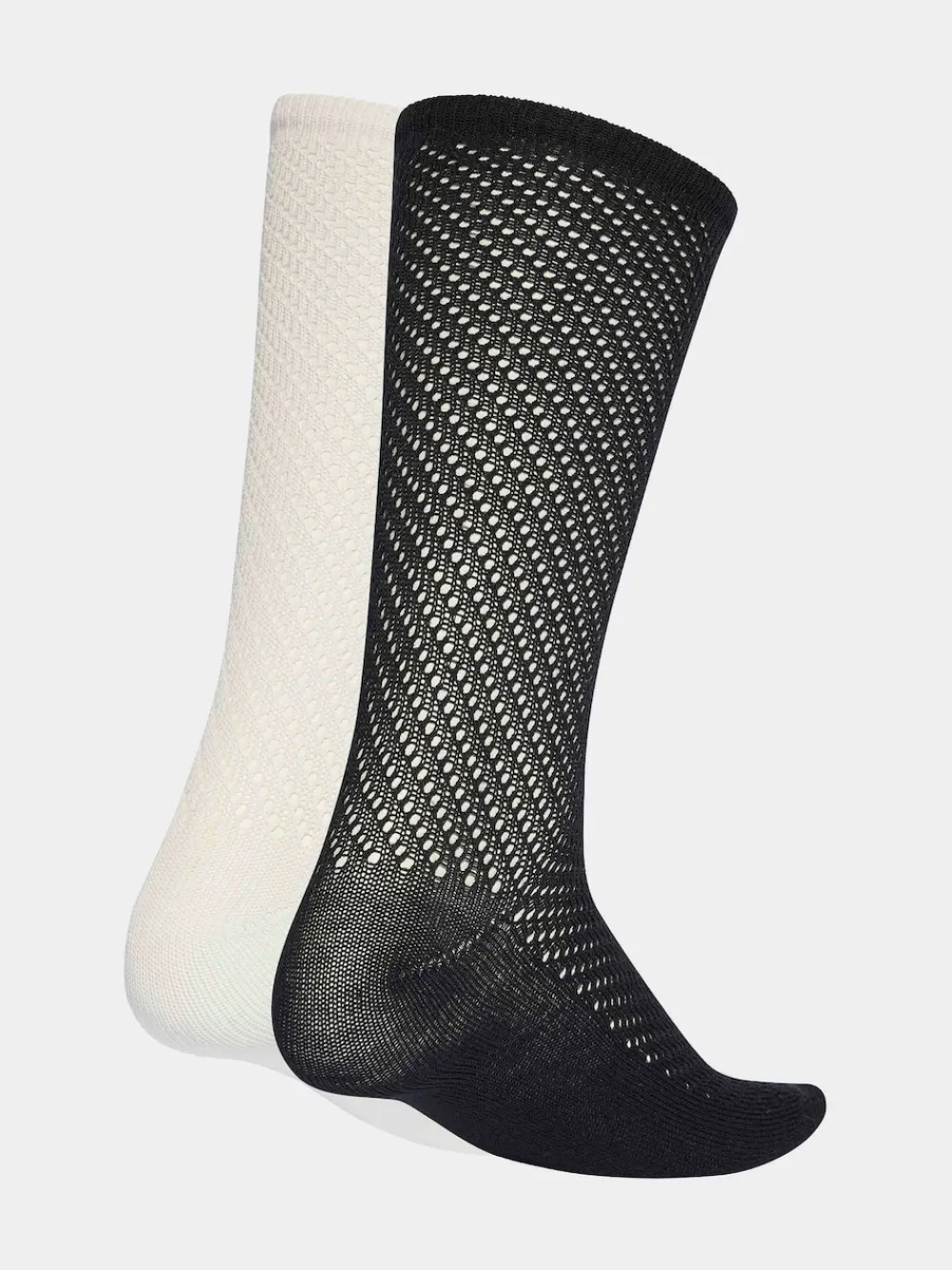 Clearance adidas originals Blanc - Lot de 2 paires de Chaussettes Adidas Original Col rond au crochet