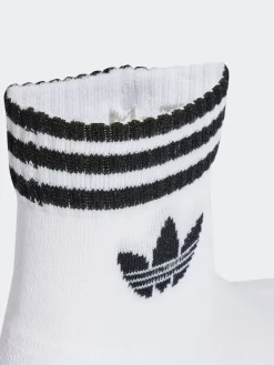 Sale adidas originals Blanc - Lot de 3 paires de Chaussettes