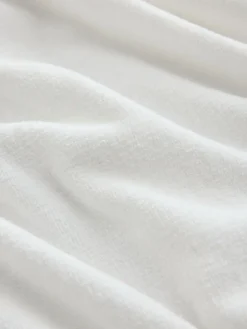 Best Next - Peignoir en tissu éponge et coton Blanc