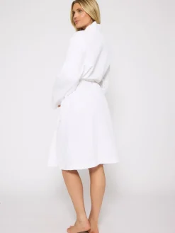 Loungeable - Peignoir gaufré 100% coton|Femme Robes De Chambre