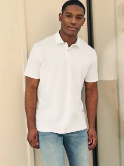 Sale Next - Polo en jersey Manches courtes 3 Pack Blanc