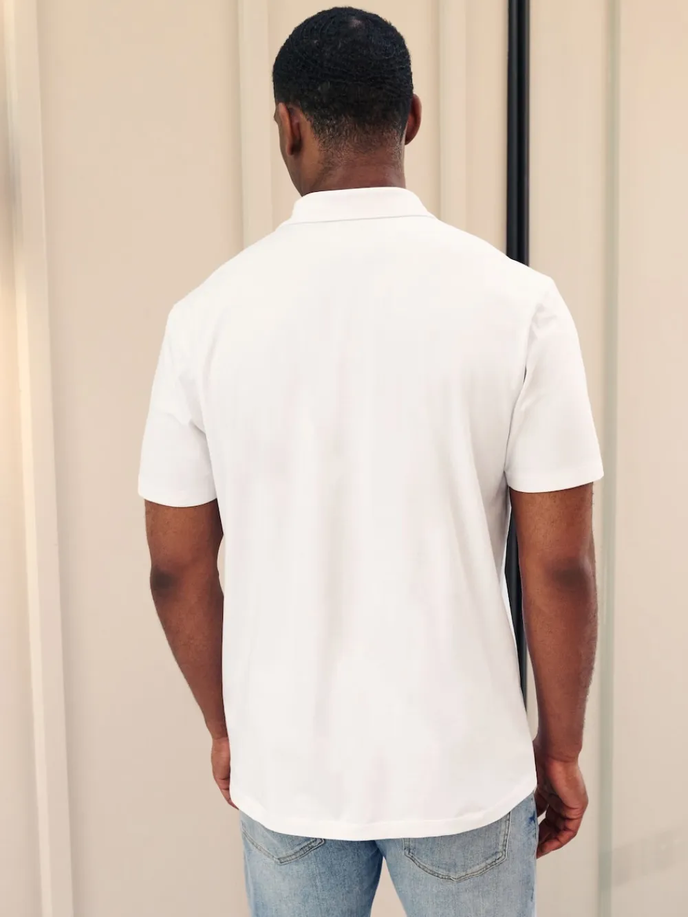 Sale Next - Polo en jersey Manches courtes 3 Pack Blanc