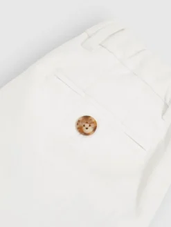 Best Reiss Blanc - Short chino Wicket en coton stretch