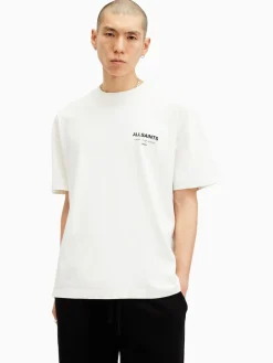 All Saints - T-shirt AllSaints Underground oversize en coton à col rond|Homme T-Shirts Et Débardeurs