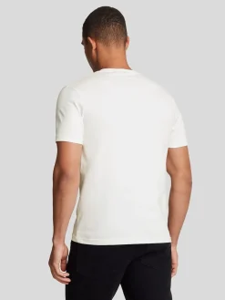 Best Lyle & Scott - T-shirt Col rond en coton Blanc