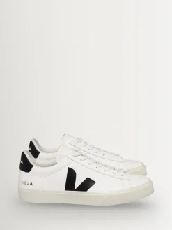 Veja Blanc/Noir - Baskets Campo|Homme Baskets