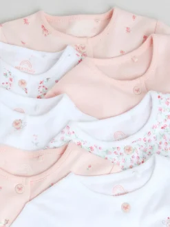 Best Next Blanc/Rose - Combinaison de nuit pour bébé (0-2ans)
