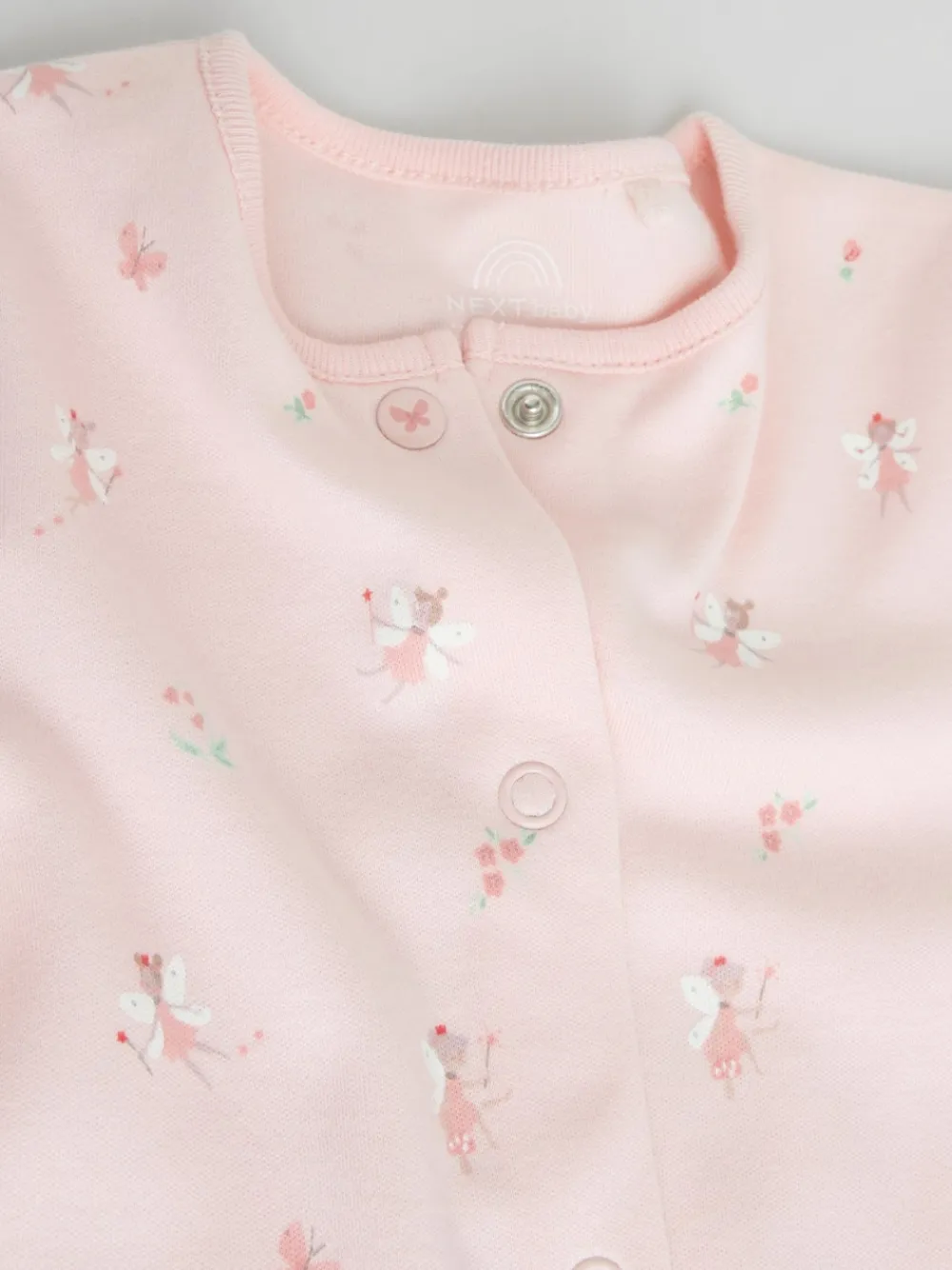 Best Next Blanc/Rose - Combinaison de nuit pour bébé (0-2ans)