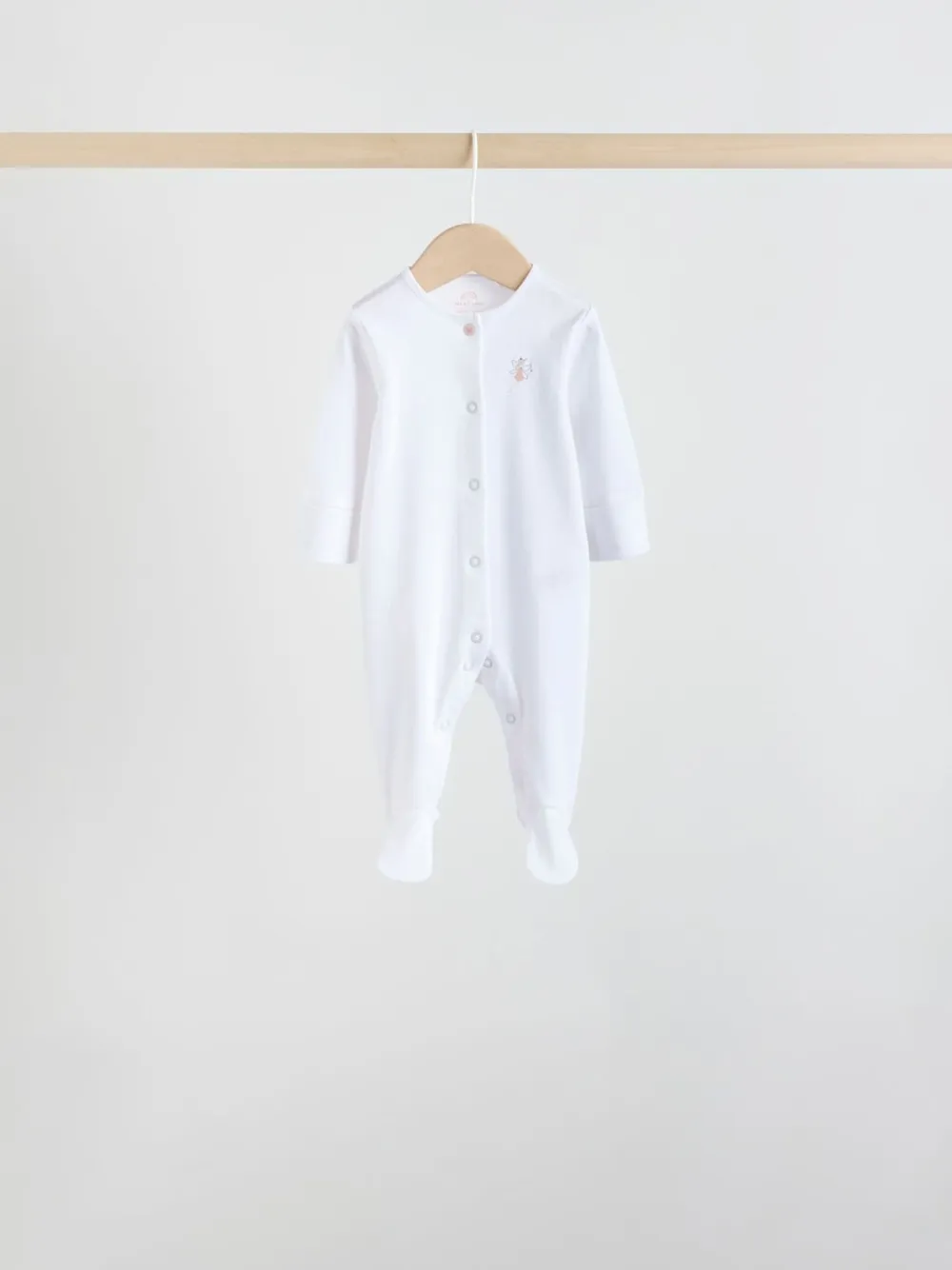 Best Next Blanc/Rose - Combinaison de nuit pour bébé (0-2ans)