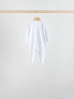 Best Next Blanc/Rose - Combinaison de nuit pour bébé (0-2ans)