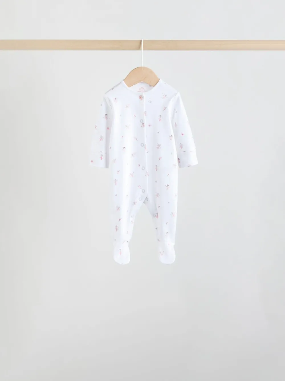 Best Next Blanc/Rose - Combinaison de nuit pour bébé (0-2ans)