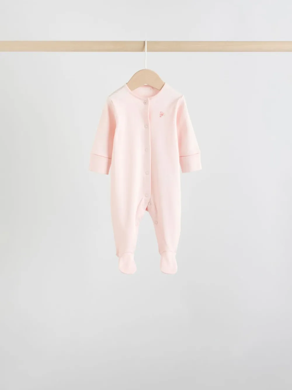 Best Next Blanc/Rose - Combinaison de nuit pour bébé (0-2ans)