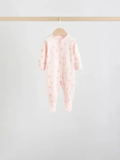 Best Next Blanc/Rose - Combinaison de nuit pour bébé (0-2ans)