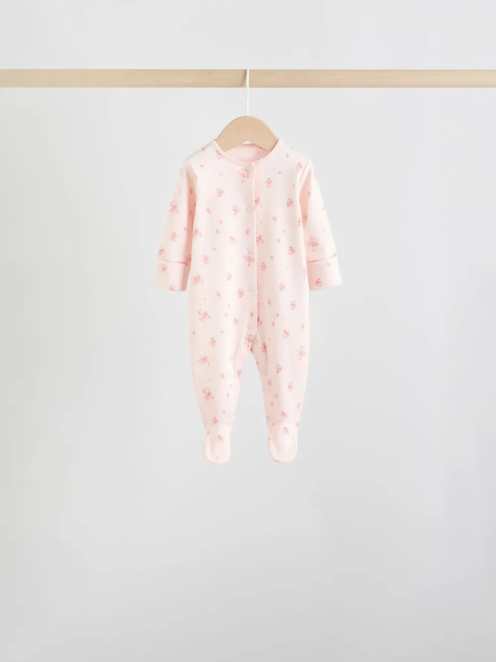 Best Next Blanc/Rose - Combinaison de nuit pour bébé (0-2ans)