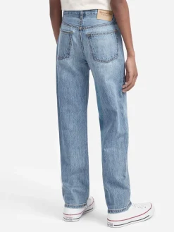 Abercrombie & Fitch Bleu - Jean coupe large| Jean