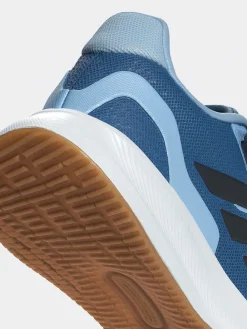 Hot adidas - Baskets de course Runfalcon 5 à lacets élastiques pour enfant Bleu