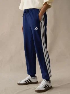 adidas Bleu - Essentials Survêtement à poignets 3Rayures|Femme Vêtements De Sport|Leggings Et Joggings