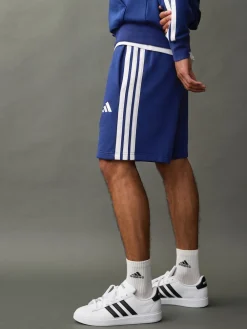 adidas - Essentiel 3-Court en éponge Rayure|Homme Shorts